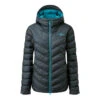 Rab Nebula Pro Dames Geïsoleerde Jas - Beluga -Winkel Voor Buitensportartikelen rab womens nebula pro jacket beluga 839024