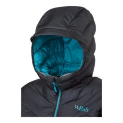 Rab Nebula Pro Dames Geïsoleerde Jas - Beluga -Winkel Voor Buitensportartikelen rab womens nebula pro jacket beluga hood 839028