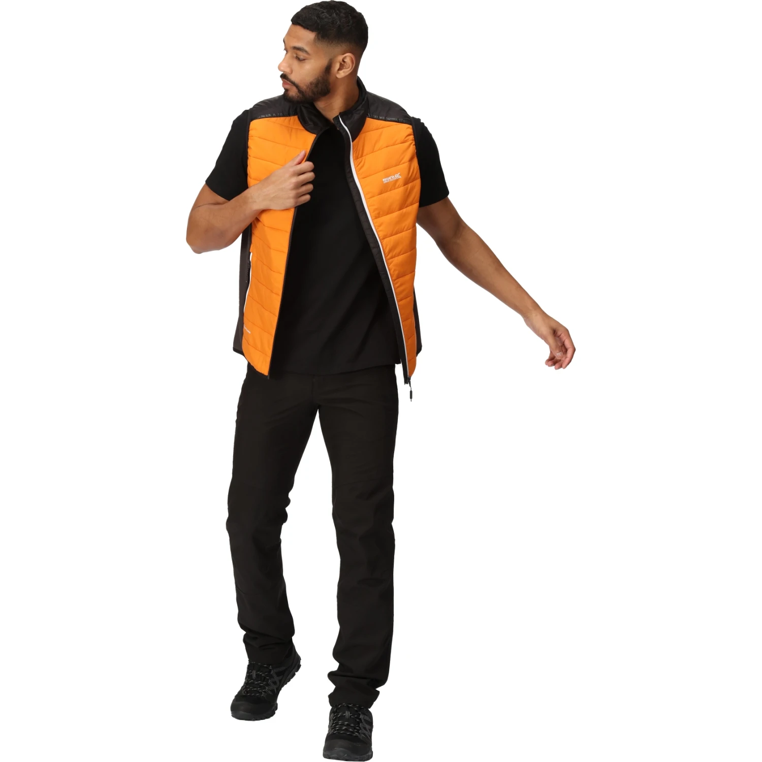 Regatta Halton B/W VII Hybride Vest - Orange Pepper/Black/Ash SZP 10 Regatta Halton B/W VII Hybride Vest - Orange Pepper/Black/Ash SZP - Afbeelding 8