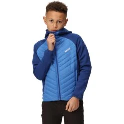 Regatta Kielder Hybrid VII Jas Kinderen - New Royal/Strong Blue JPN