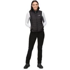 Regatta Hillpack B/W Bodywarmer Dames - Zwart 800 -Winkel Voor Buitensportartikelen regatta women hillpack quilted b w vest 800 black 5 1093714