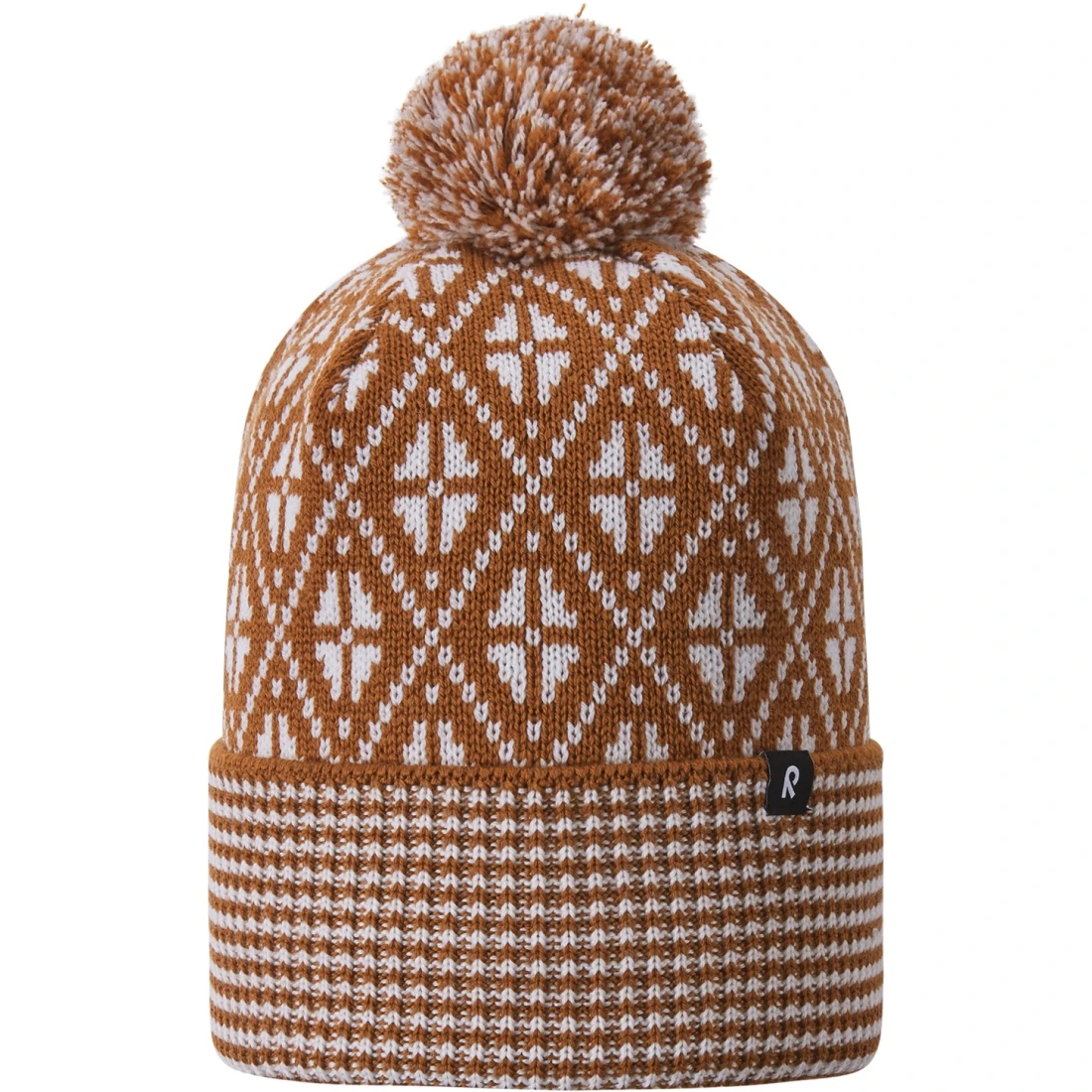 Reima Kuurassa Kinder Pomponmuts - Cinnamon Brown 1491 3 Reima Kuurassa Kinder Pomponmuts - Cinnamon Brown 1491