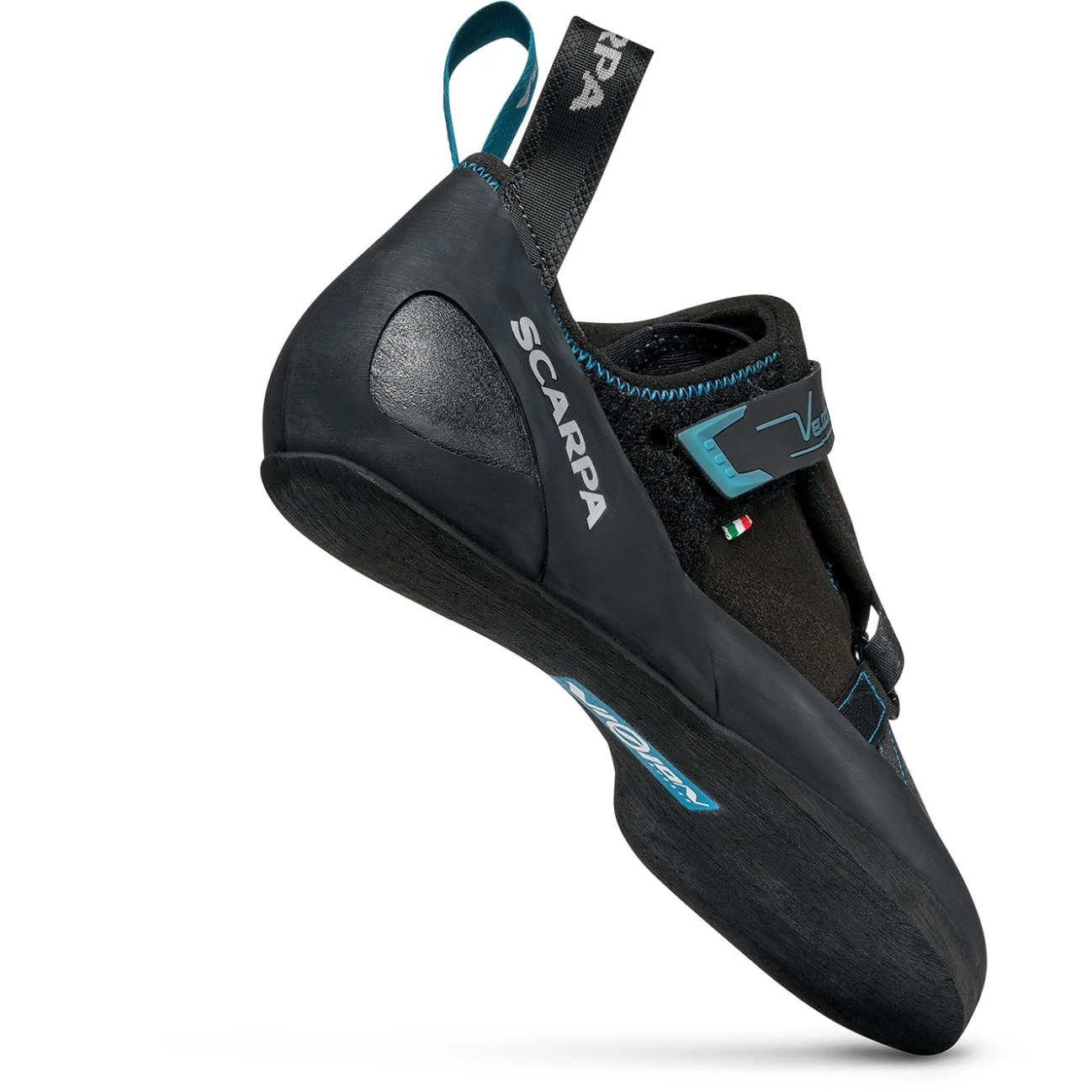 Scarpa Velocity Klimschoenen - Black/ottanio 8 Scarpa Velocity Klimschoenen - Black/ottanio - Afbeelding 6