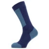 SealSkinz Waterdichte Halflange Sokken Voor Koud Weer Met Hydrostop - Navy Blue/Red -Winkel Voor Buitensportartikelen sealskinz waterproof cold weather mid length socks with hydrostop 11100066 navy bluered 894914 1222358