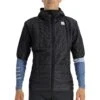 Sportful Rythmo Puffy Jas Met Korte Mouwen - 102 Zwart -Winkel Voor Buitensportartikelen sportful rythmo puffy short sleeve jacket 102 black 1 1294363