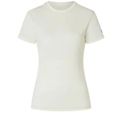 SUPER.NATURAL Sierra140 Dames Hemd Met Korte Mouwen - Fresh White