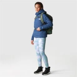 The North Face Belleview Stretch Donsjas Dames - Shady Blue -Winkel Voor Buitensportartikelen the north face womens belleview stretch down hoodie shady blue 4 1295419