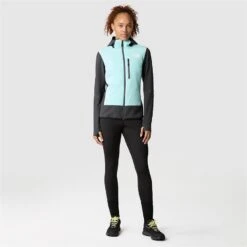 The North Face Dawn Turn Hybrid Ventrix™ Midlayer Jas Dames - Asphalt Grey/Powder Teal 12 The North Face Dawn Turn Hybrid Ventrix™ Midlayer Jas Dames - Asphalt Grey/Powder Teal -Winkel Voor Buitensportartikelen the north face womens dawn turn hybrid ventrix midlayer jacket asphalt grey powder teal 3 1568216
