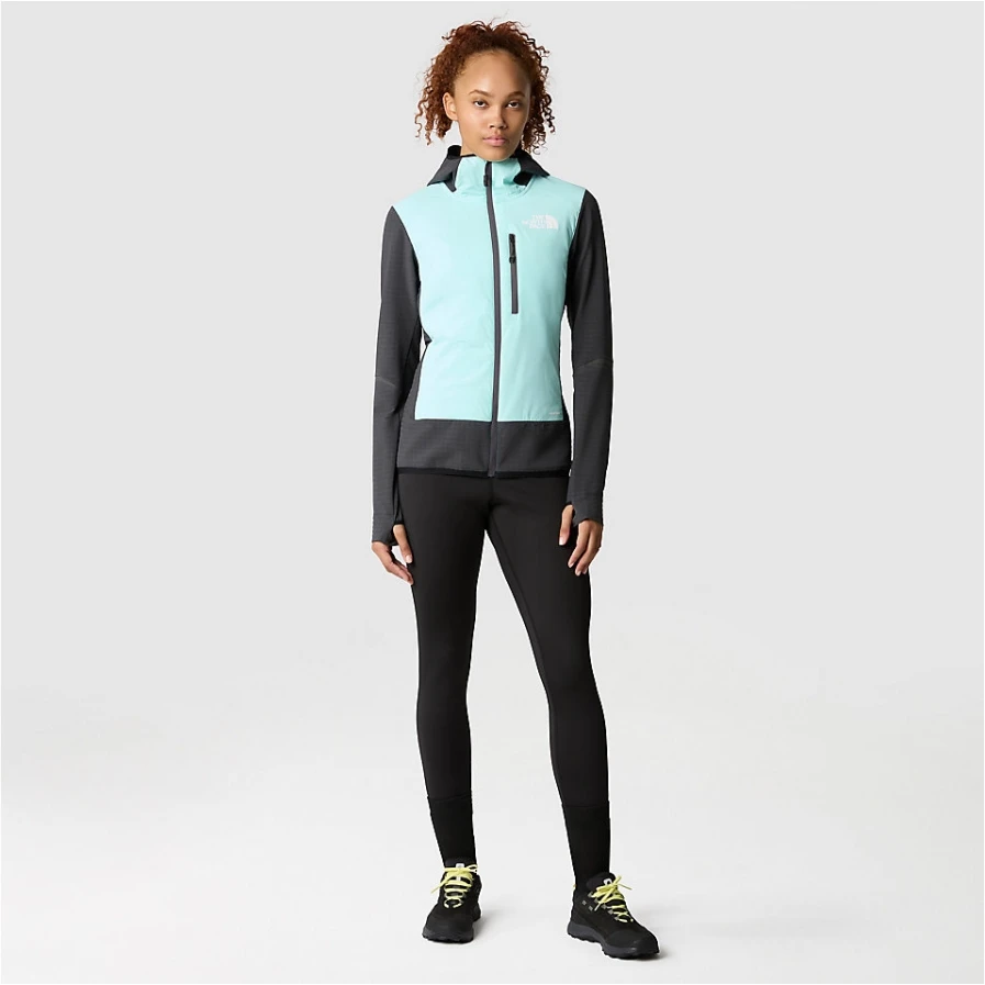 The North Face Dawn Turn Hybrid Ventrix™ Midlayer Jas Dames - Asphalt Grey/Powder Teal 7 The North Face Dawn Turn Hybrid Ventrix™ Midlayer Jas Dames - Asphalt Grey/Powder Teal - Afbeelding 5