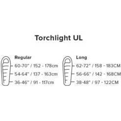 Big Agnes Torchlight UL 30 Slaapzak Lang - Rits Links - Oranje/grijs -Winkel Voor Buitensportartikelen torchlight ul 20 schlafsack lang 8 1424629
