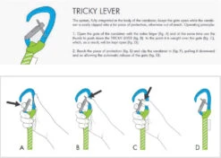 Climbing Technology Nimble Tricky Karabijnhaak + Lus -Winkel Voor Buitensportartikelen tricky 2e693fywnj nimble tricky karabiner schlinge fixit 3 eng 880955