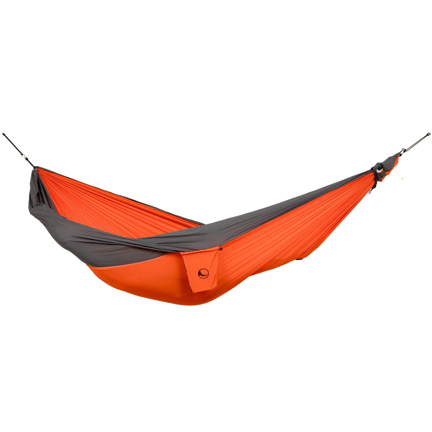 Ticket To The Moon Travel Hammock - King Size - Orange - Dark Grey 3 Ticket To The Moon Travel Hammock - King Size - Orange - Dark Grey