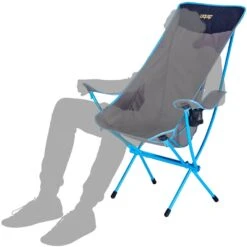 Uquip Infinity Lounger Folding Chair - Anthracite/grey -Winkel Voor Buitensportartikelen uquip 244035 14 1220621