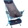 Uquip Infinity Lounger Folding Chair - Anthracite/grey
