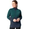 Vaude Larice HZ Dames Fleece Jas - Mallard Green -Winkel Voor Buitensportartikelen vaude womens larice hz fleece jacket mallard green 4 1508571