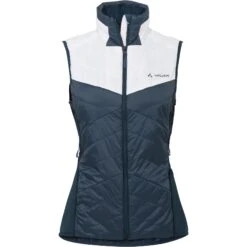 Vaude Sesvenna Dames Vest IV - Dark Sea/white -Winkel Voor Buitensportartikelen vaude womens sesvenna vest iv dark sea white 1 1510912