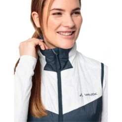 Vaude Sesvenna Dames Vest IV - Dark Sea/white -Winkel Voor Buitensportartikelen vaude womens sesvenna vest iv dark sea white 5 1510916