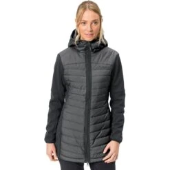Vaude Skomer Hybride Parka Dames - Black -Winkel Voor Buitensportartikelen vaude womens skomer hybrid parka black 4 1292347