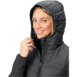 Vaude Skomer Hybride Parka Dames - Black -Winkel Voor Buitensportartikelen vaude womens skomer hybrid parka black 6 1292349