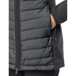 Vaude Skomer Hybride Parka Dames - Black -Winkel Voor Buitensportartikelen vaude womens skomer hybrid parka black 7 1292343