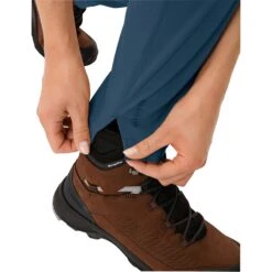 Vaude Skomer Dames Broek II - Regular - Dark Sea -Winkel Voor Buitensportartikelen vaude womens skomer pants ii short dark sea 1 1112072