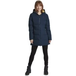 Y By Nordisk Aukea Donzen Mantel Dames - Dress Blue/lemon -Winkel Voor Buitensportartikelen y by nordisk aukea seamless down coat women dress blue lemon 5 1312707