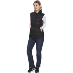Y By Nordisk Karamea Donzen Bodywarmer Dames - Zwart -Winkel Voor Buitensportartikelen y by nordisk karamea womens puffy down vest black 9 1048285