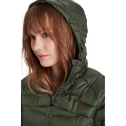 Y By Nordisk Mimi Donzen Mantel Dames - Dark Moss -Winkel Voor Buitensportartikelen y by nordisk mimi short down coat women dark moss 2 1313433