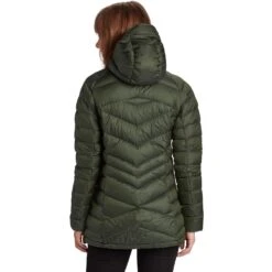 Y By Nordisk Mimi Donzen Mantel Dames - Dark Moss -Winkel Voor Buitensportartikelen y by nordisk mimi short down coat women dark moss 4 1313435