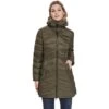 Y By Nordisk Patea Donzen Mantel Dames - Burnt Olive