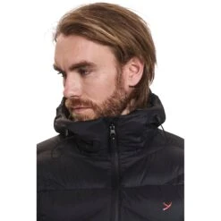 Y By Nordisk Picton Donsjas - Zwart -Winkel Voor Buitensportartikelen y by nordisk picton mens bonded down jacket black 7 1049110